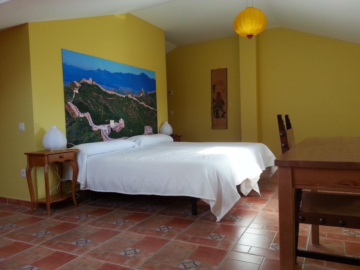 Hotel Rural La Casa del Tio Telesforo Trescasas Habitación foto